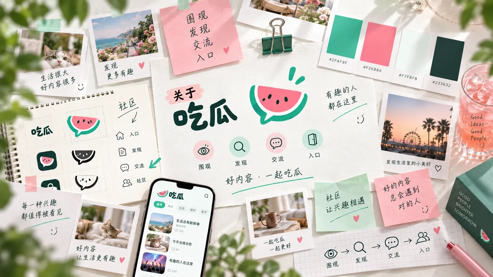阅读、记录与观察公共话题的主题配图